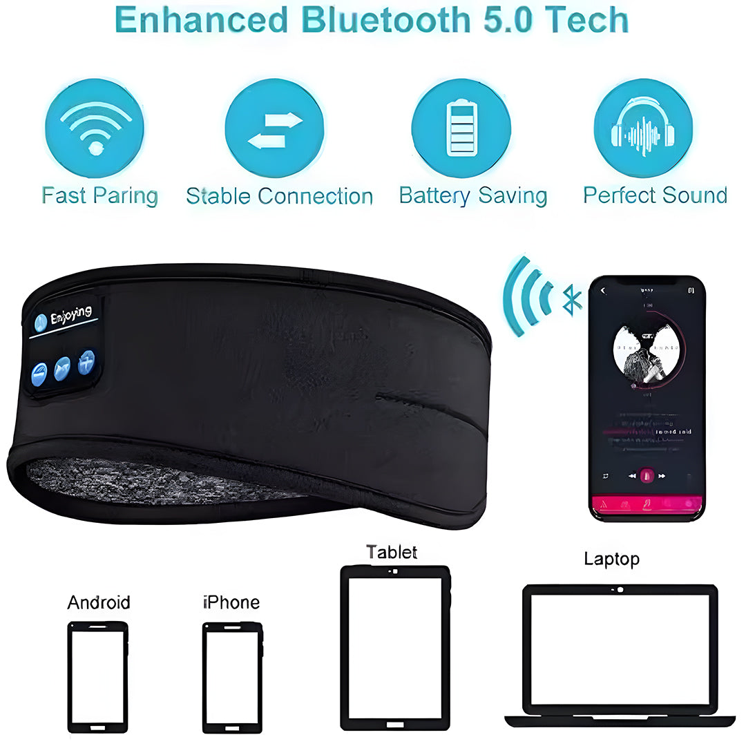 Bluetooth Sleep Mask Headphones