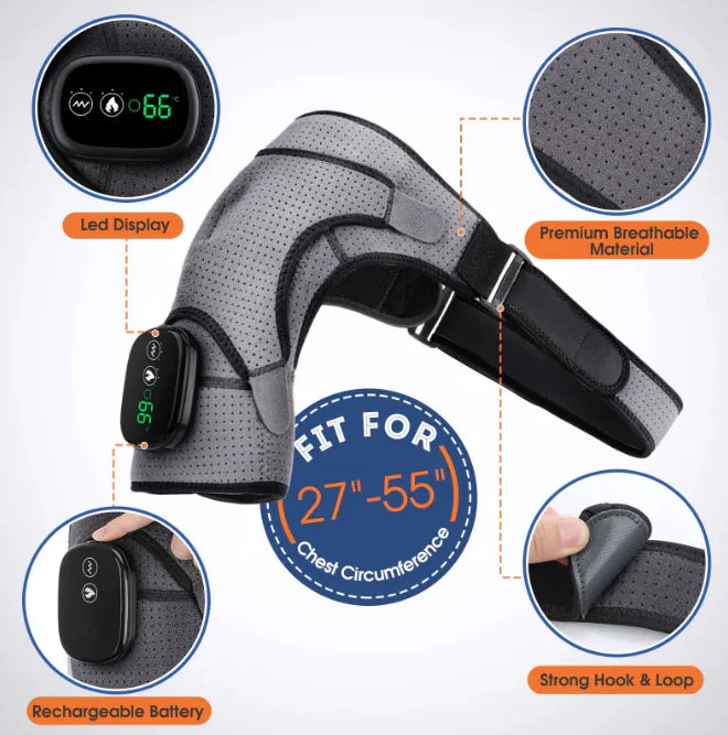 Heated Shoulder Massage Wrap