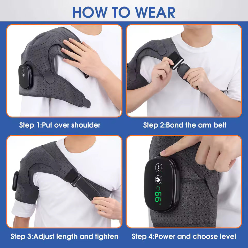Heated Shoulder Massage Wrap